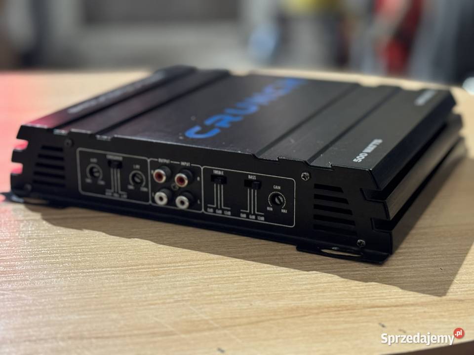 Wzmacniacz samochodowy Crunch Ground Pounder osobowe dolnośląskie