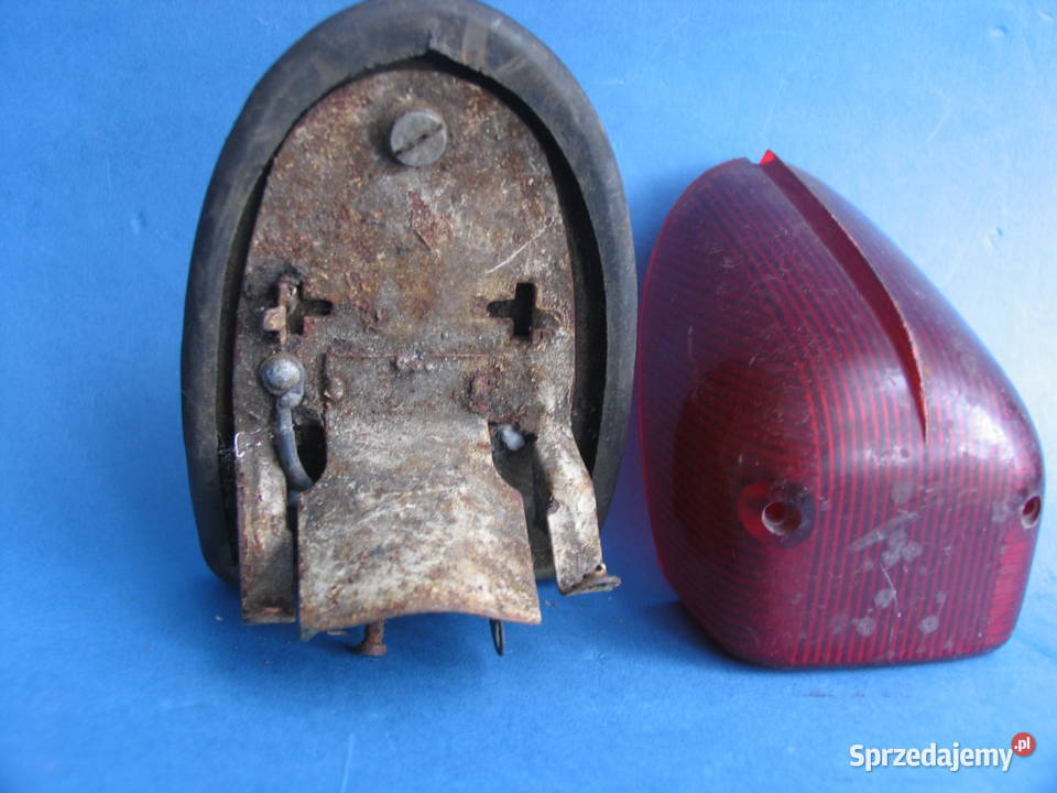 Lampa tylna Junak M10 WSK125 SHL175 Oryginał Prabuty