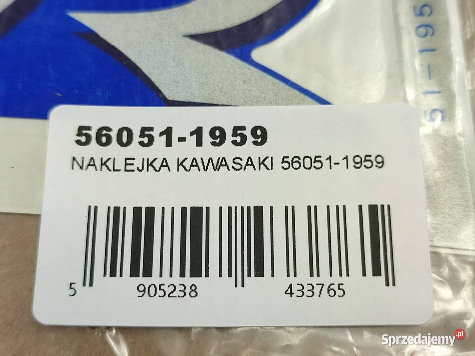 NAKLEJKA ZX9R POD CZACHĘ KAWASAKI ZX900C2 NINJA