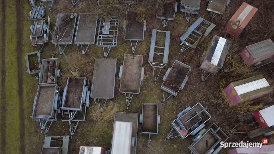 Przyczepy przyczepki pozostałości różne DMC oś