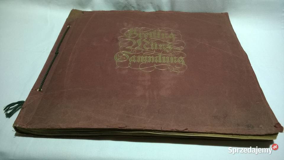 albumkatalog GREILING Munz Sammlung 1929r Warszawa