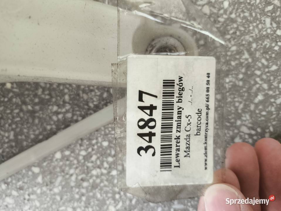LEWAREK WYBIERAK SKRZYNI BIEGÓW MAZDA CX5 CX5 mazowieckie