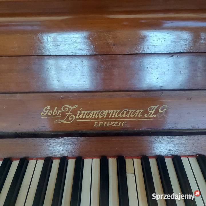 Pianino Zimmermann Gdańsk sprzedam