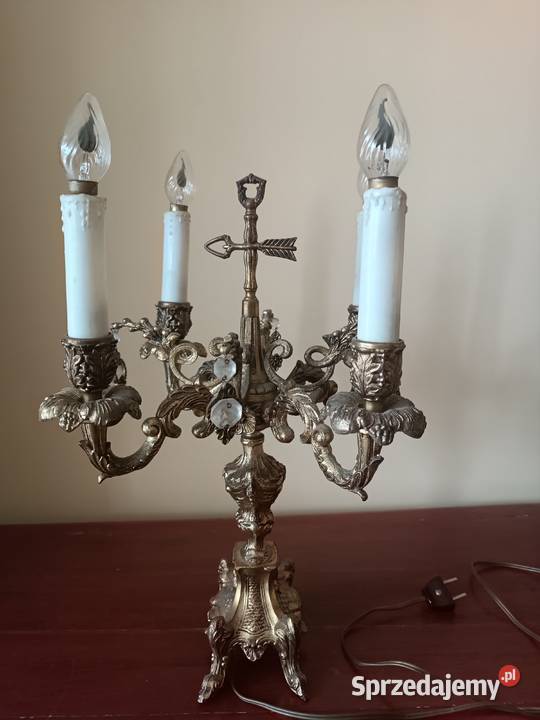 Lampa antyczna kandelabr Budzyń