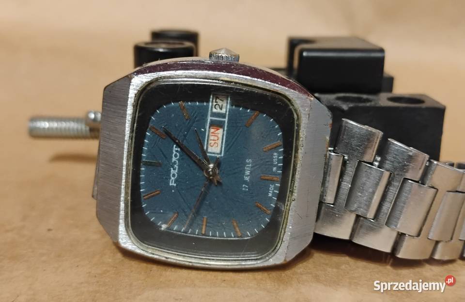 Zegarek Męski Poljot 17 JEWELS 2628 H niebieska Opole