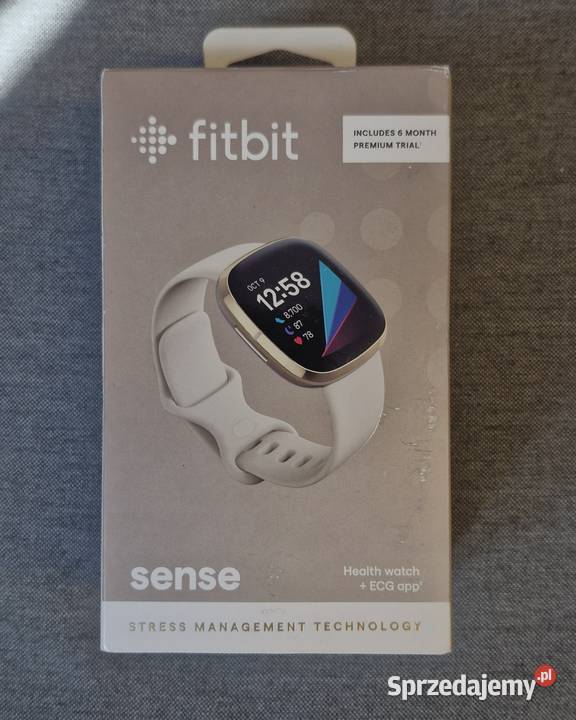 Smartwatch Fitbit Sense beżowy FB512GLWT Rzeszów