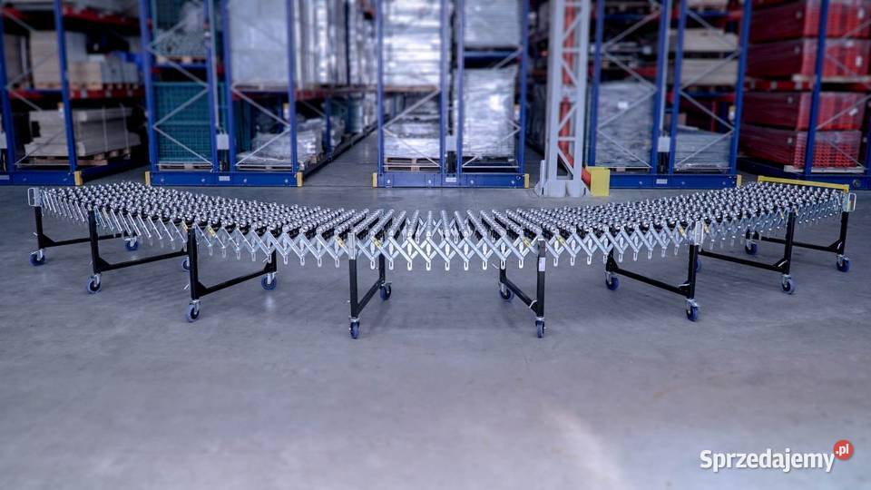 Przenośnik rolkowy grawitacyjny szer 610 i 760mm Chojnice