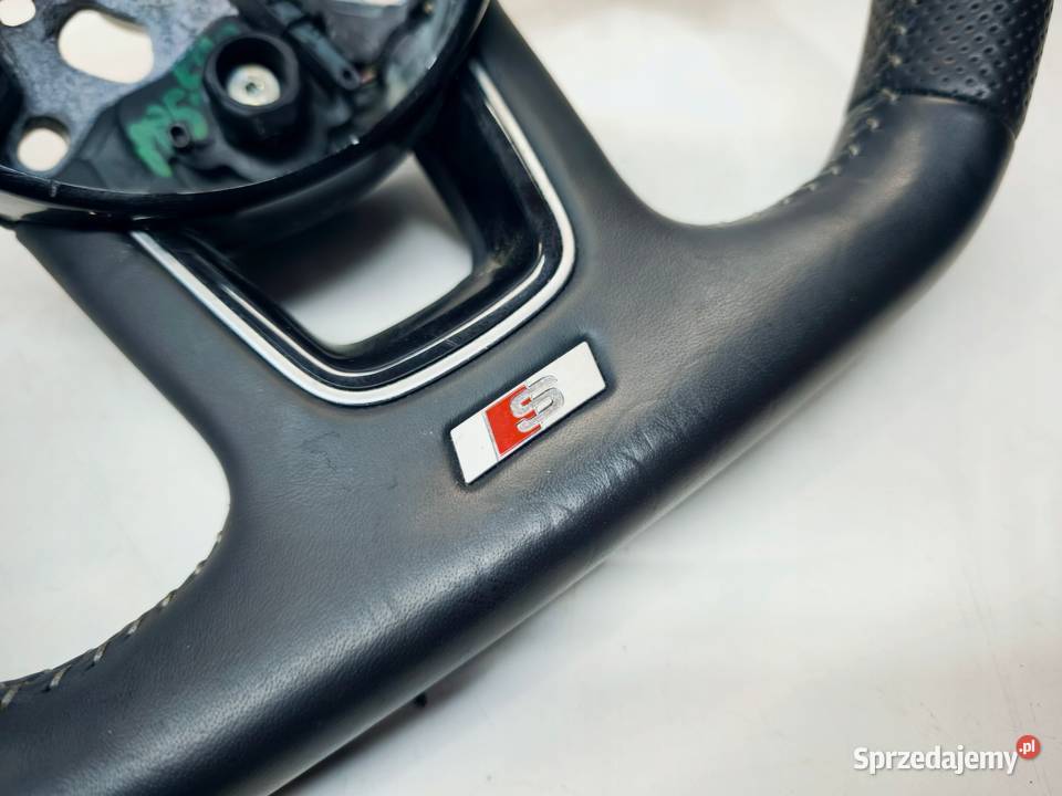 KIEROWNICA SKÓRA PIKOWANA S LINE ŚCIĘTA AUDI A4 Przystajń