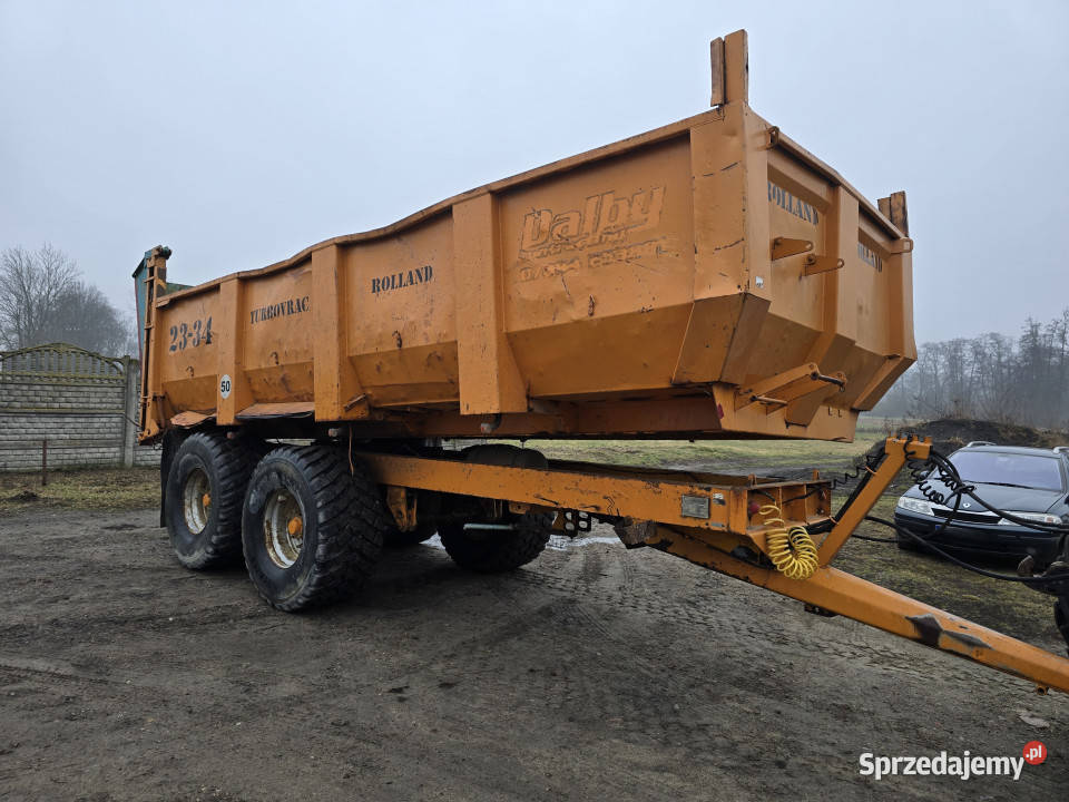 Przyczepa wywrotka ROLLAND TURBOVRAC 2334 sprzedam