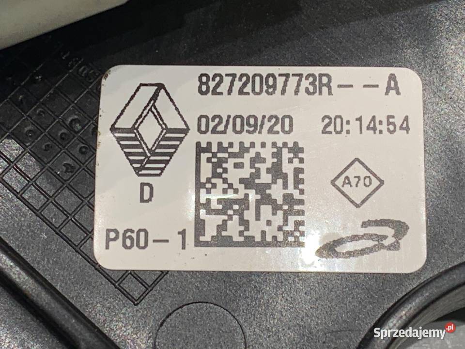 PODNOŚNIK SZYBY PRAWY TYŁ RENAULT CLIO V podkarpackie