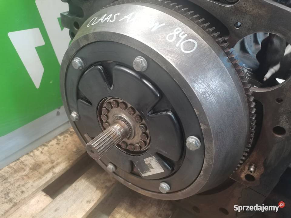 Koło zamachowe Claas Axion 840 2017r wielkopolskie Wilkowo