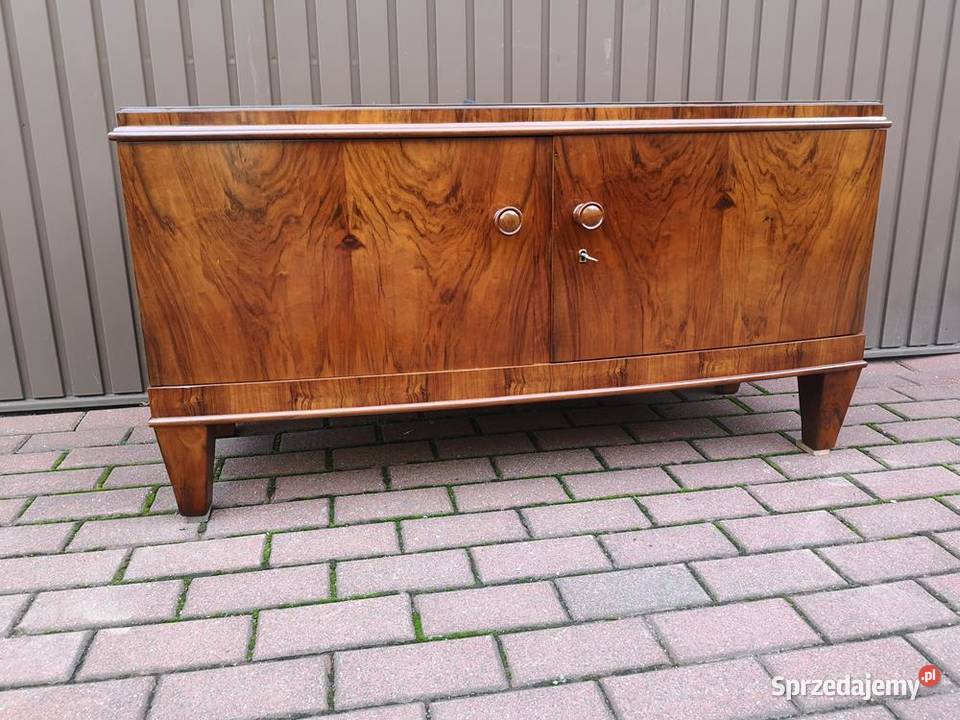 Komoda ARTDECO RTV Niska 121 Orzech Zgrabna Swarzędz