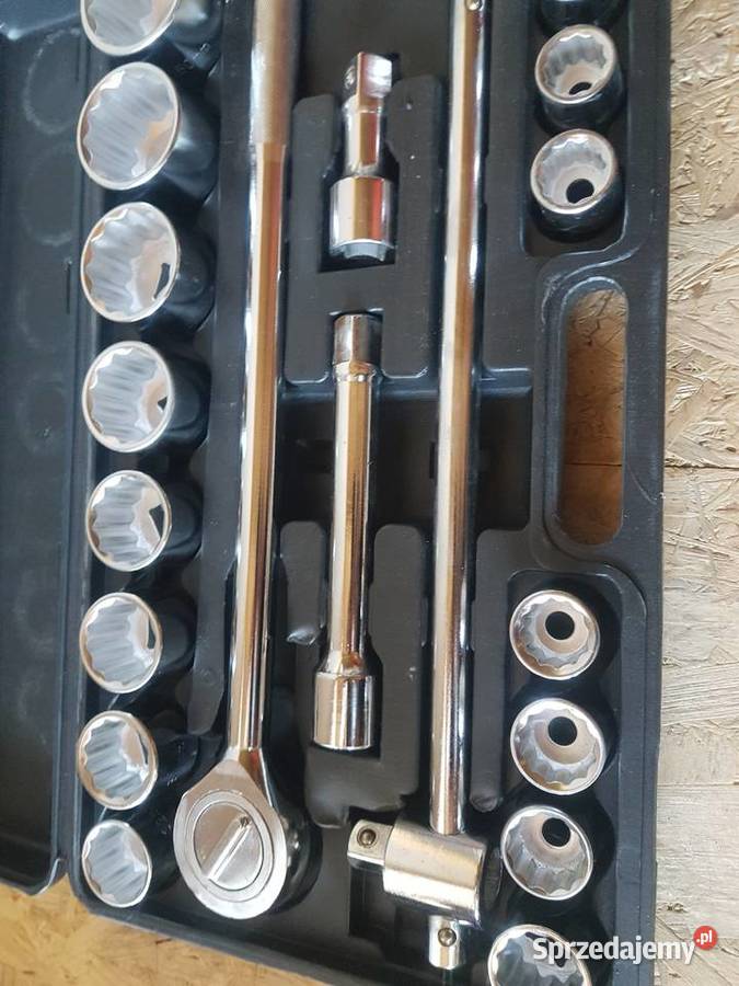 Zestaw kluczy nasadowych 12kątnych 21 el model Elektryczne