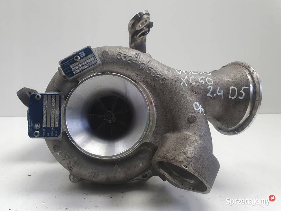 TURBOSPRĘŻARKA Volvo XC60 24 D D4 190 turbo Turbosprężarki Chełm