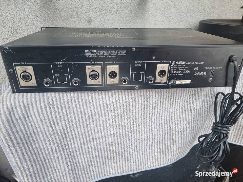profesjonalny korektor yamaha Q2031A śląskie Chełm Śląski