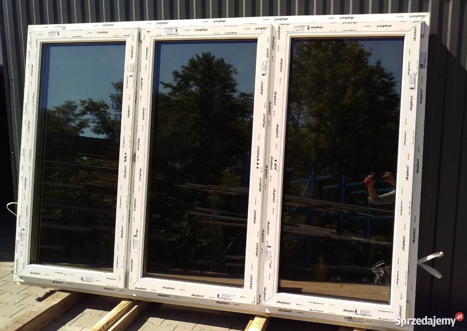 Okna PCV NOWE Aluplast Ideal 7000 sprzedam