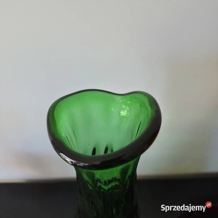 Ananas Ząbkowice szklany wazon Tychy
