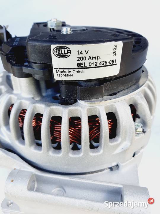 Alternator Hella 8EL012426081 uszkodzony wtyk śląskie