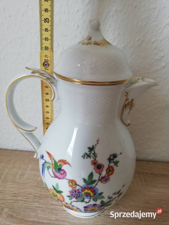 Dzbanek porcelanowy rajski ptak Gorlice