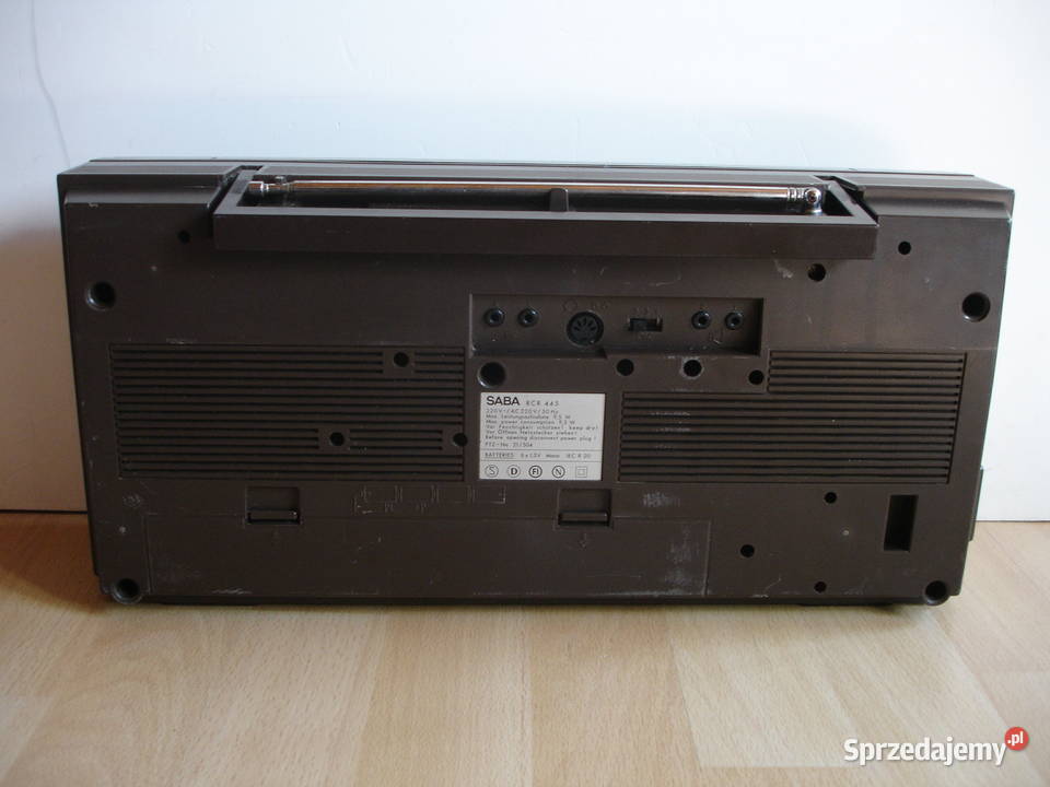 Radiomagnetofon SABA RCR445 Zielona Góra