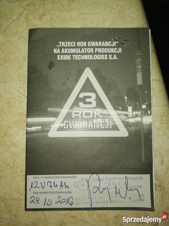 Akumulator Gorlice sprzedam