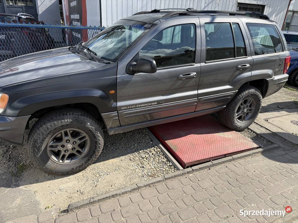 Uszkodzony Jeep Grand Cherokee 47 wj zmieniarka CD Nowy Sącz