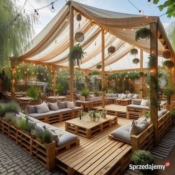 Drewniane podstawki pod donice 100x100 KLASA B Wrocław sprzedam