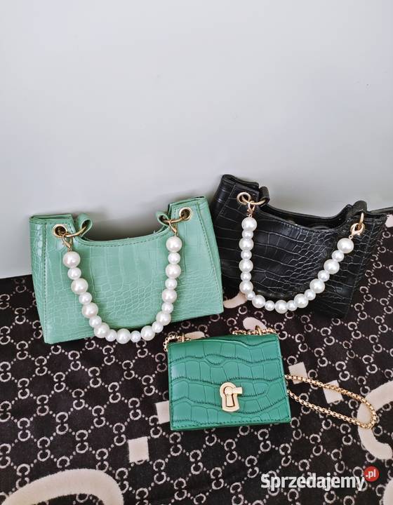 PROMOCJALATOPiękne torebki faktura skóry Torby i torebki