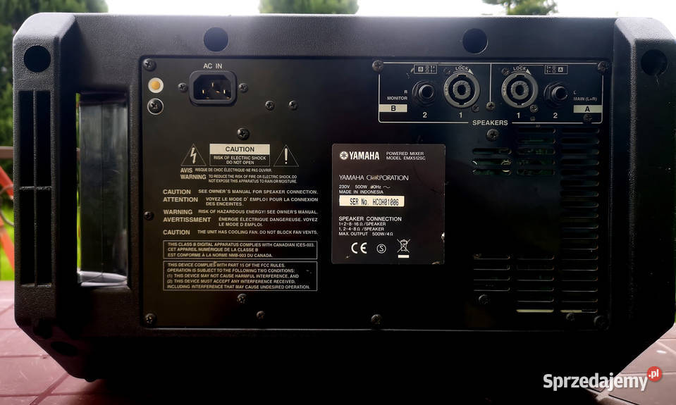 Yamaha EMX 512 SC Powermikser nowy śląskie