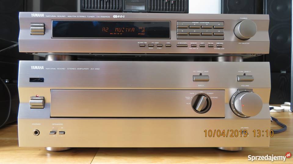 YAMAHA WZMACNIACZ AX892 TUNER TX593