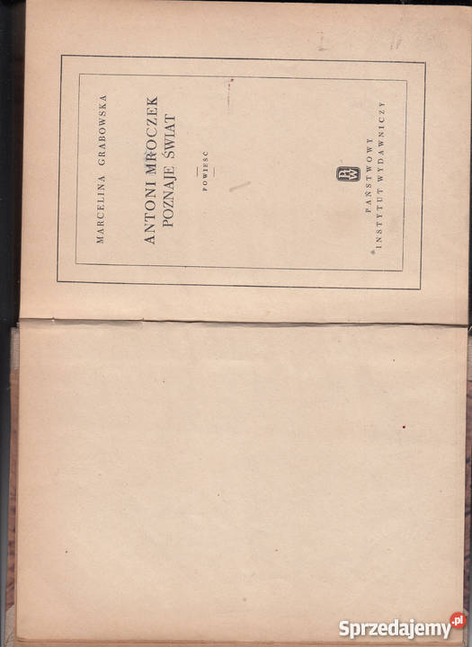 01324 ANTONI MROCZEK POZNAJE ŚWIAT MARCELINA małopolskie Czyrna