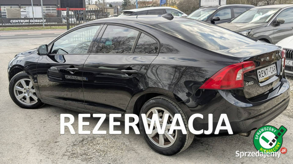 Volvo S60 16T3 150OPŁACONY Bezwypadkowy lakier metallic Częstochowa