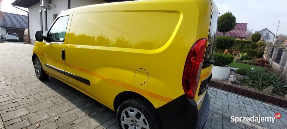 Fiat Doblo Cargo maxi żółty małopolskie Trzciana