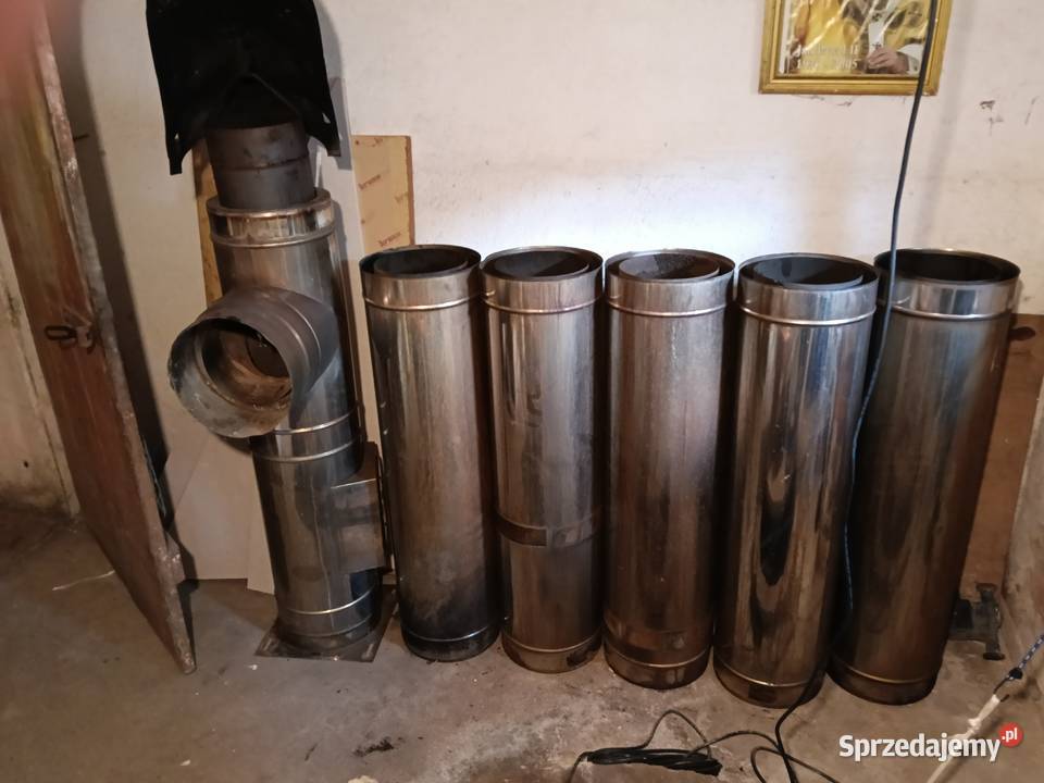 Komin stalowy podwójny 5m średnica 20 Żary