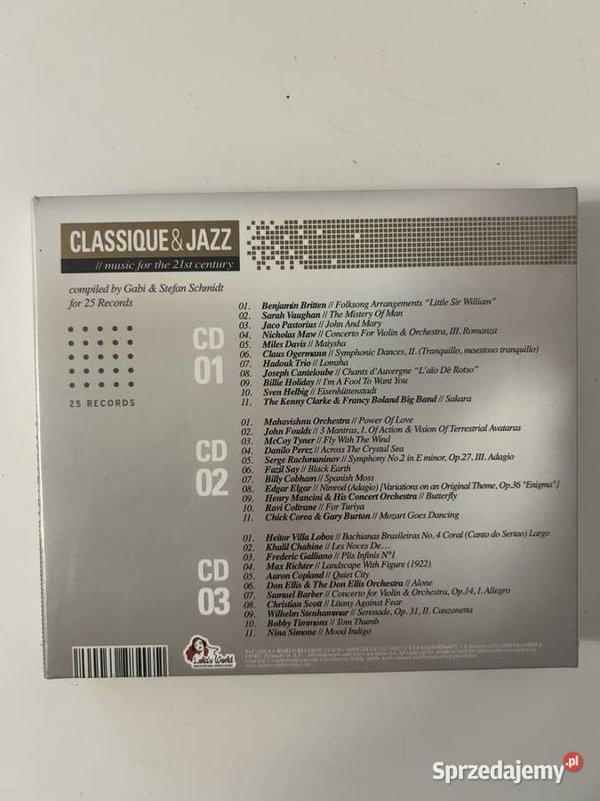 Classique Jazz 3CD Music for the 21st Century CD