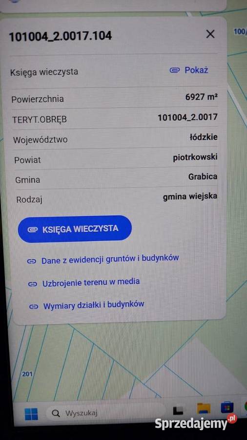 Las na sprzedaż Sprzedaż Lubonia