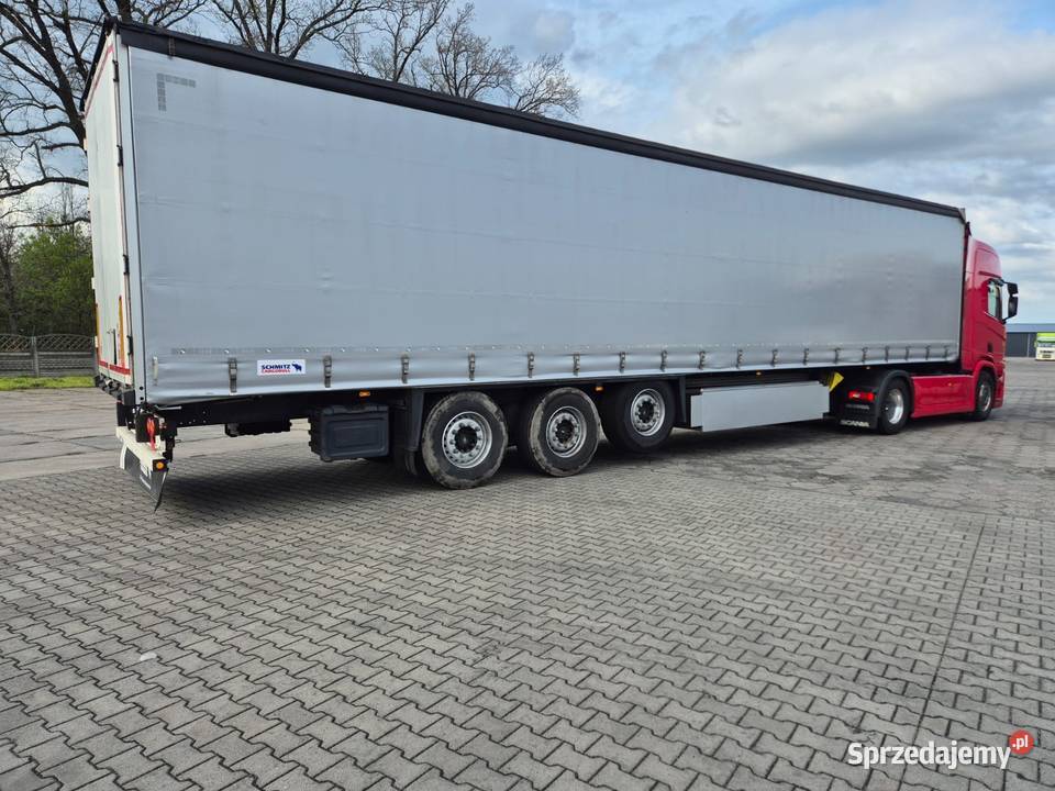 Naczepa Schmitz SCS24 2016 Nowa plandeka towarowe Godziesze Wielkie