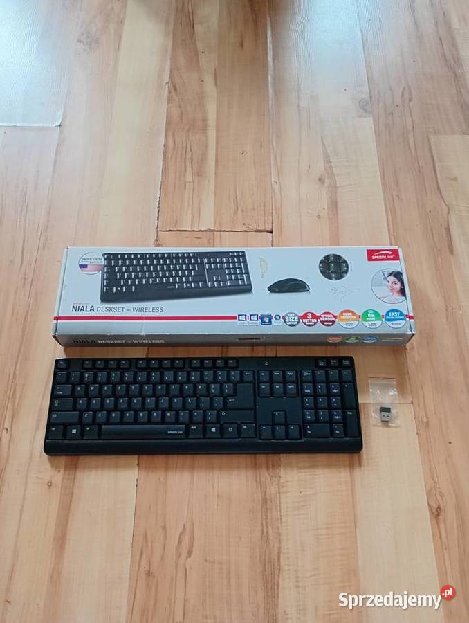 klawiatura bezprzewodowa Speed Link qwerty Szczecin