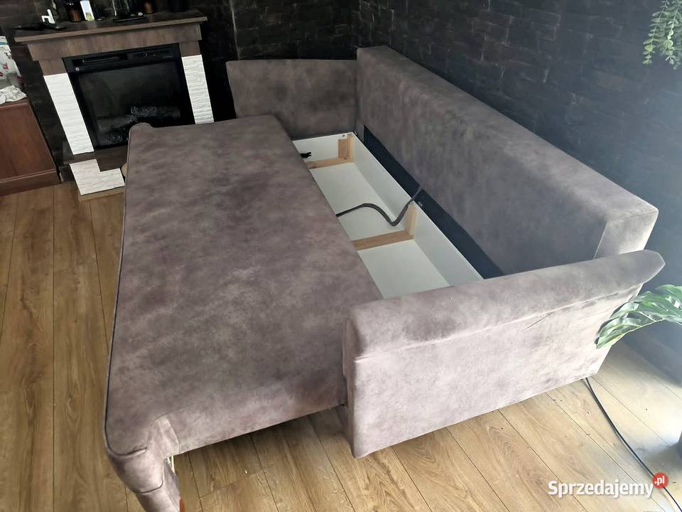 Sofa z pojemnikiem na pościel 207cm lubelskie Zamość