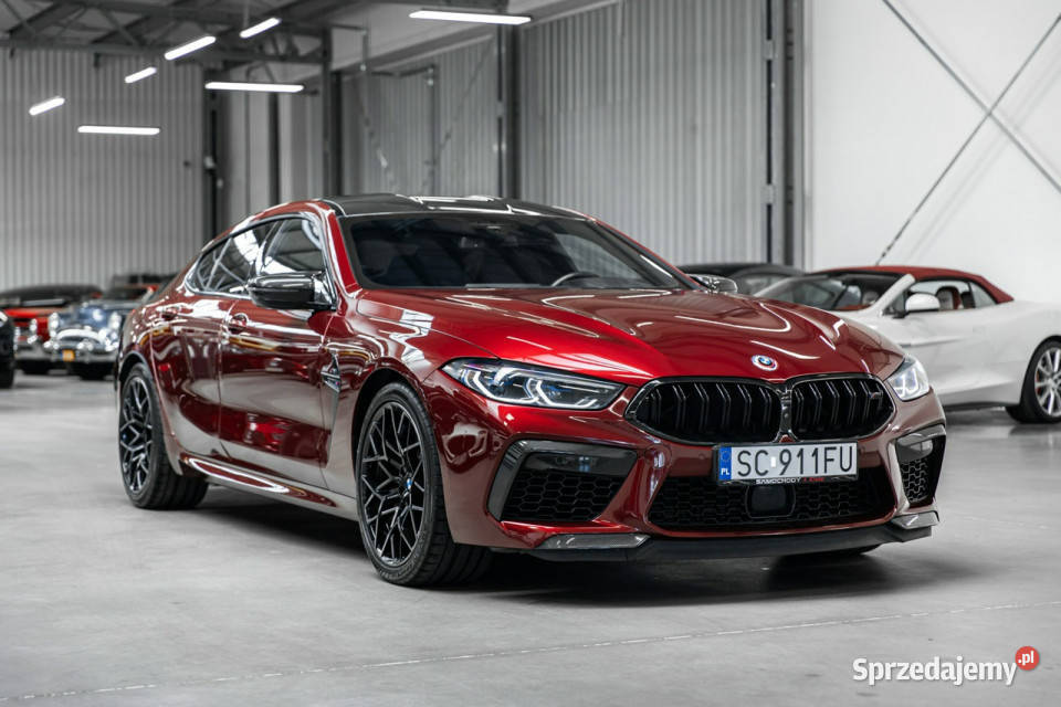 BMW M8 Competition Salon Polska Aventurine Red małopolskie Węgrzce