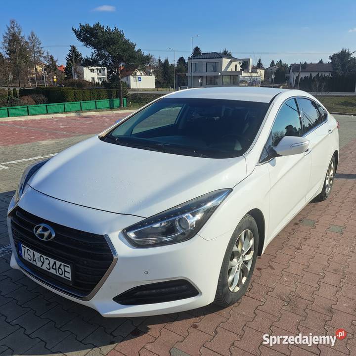 Hyundai I40 STYLE 17 sedan bialy diesel Klimontów
