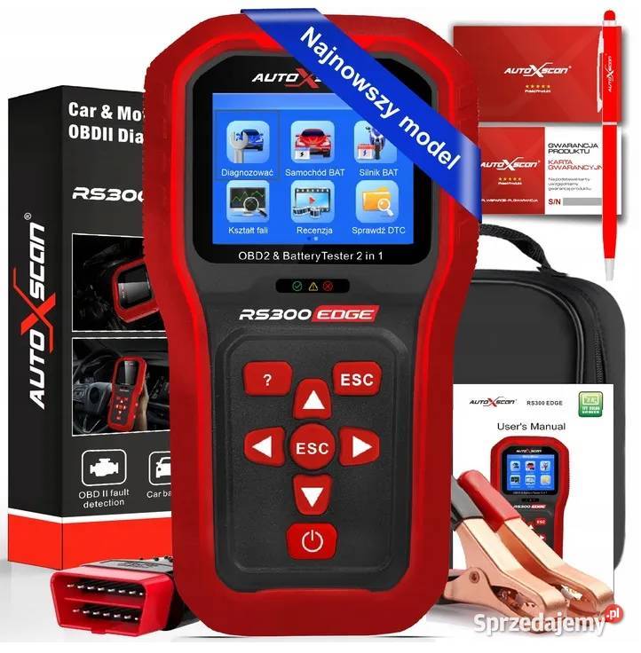 AUTOXSCAN RS300 EDGE Tester Diagnostyczny Gorzów Wielkopolski sprzedam