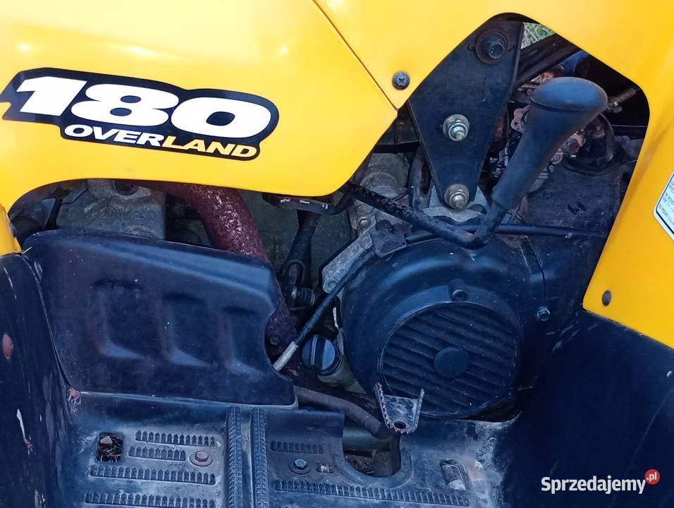 Quad aeon overland 180 wsteczny wystawowy 13km lubelskie Rudka Kozłowiecka