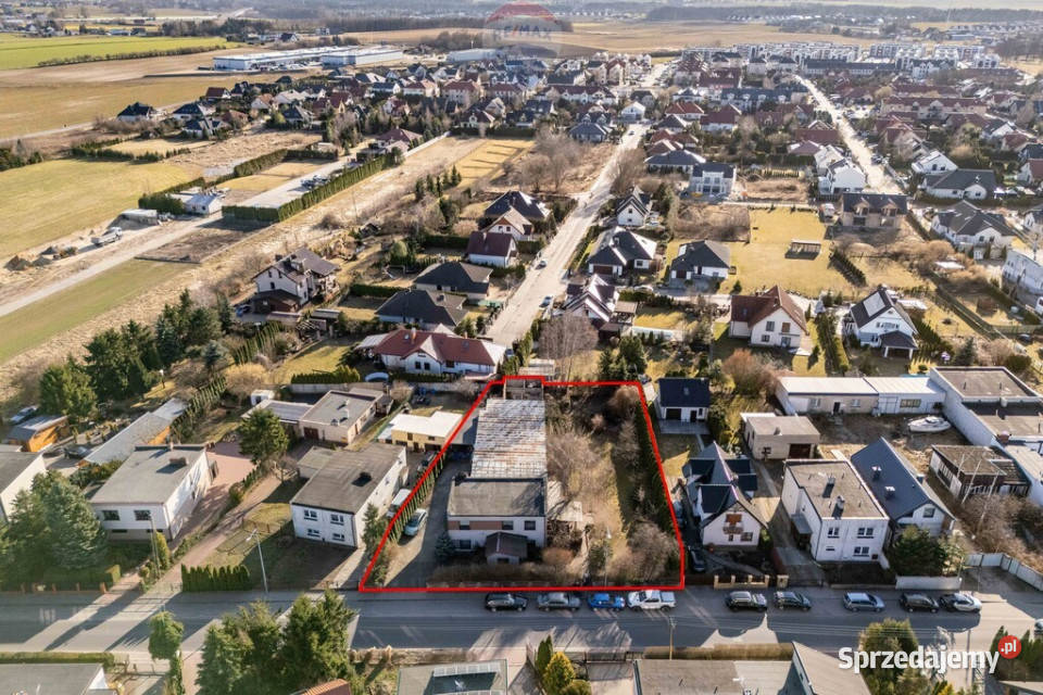 Rokietnica dom z potencjałem i dużym ogrodem gazowe