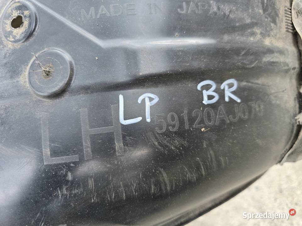 Subaru Outback IV BR nadkola nadkole przód osobowe