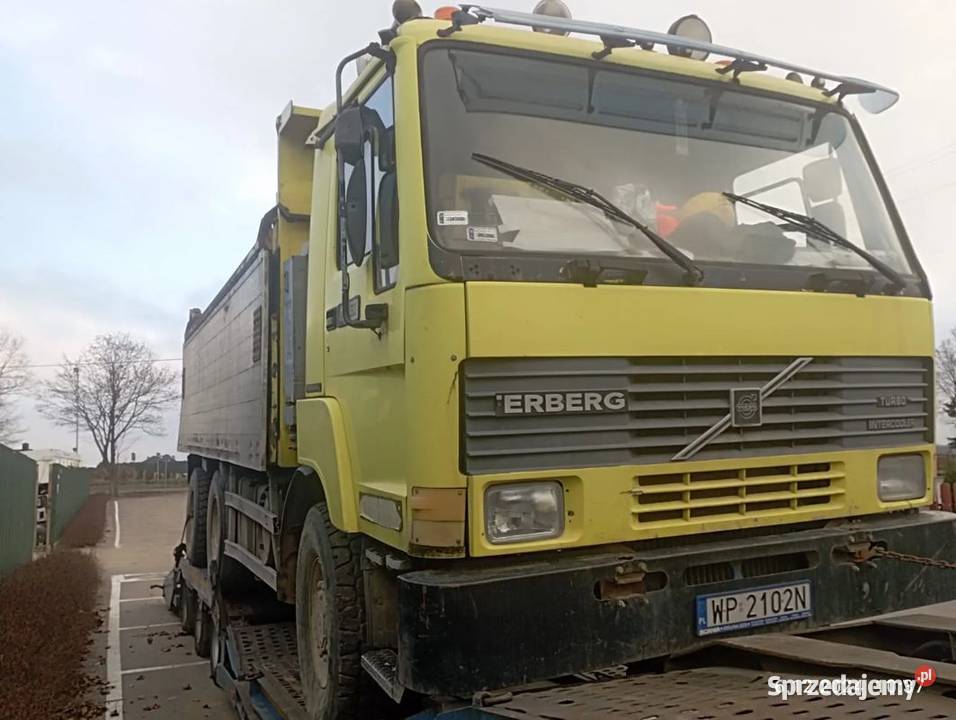 Volvo Terberg 6x6 hydroburta wywrotka Osiek