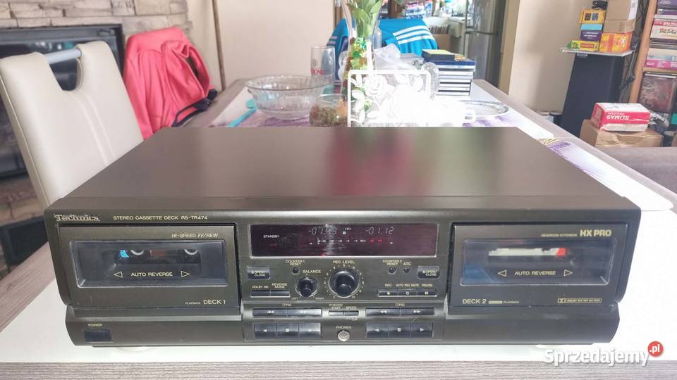 Magnetofon dwukasetowy Technics RSTR474 Dual Warta