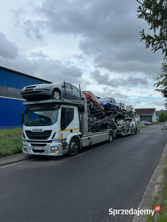 Iveco Stralis Lohr Rolfo Pegasus Ocynk Vdi Full podkarpackie Majdan Sieniawski
