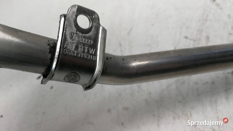 PRZEWÓD WĄŻ WODY AUDI A6 C6 24 BDW 06E131831B Przystajń