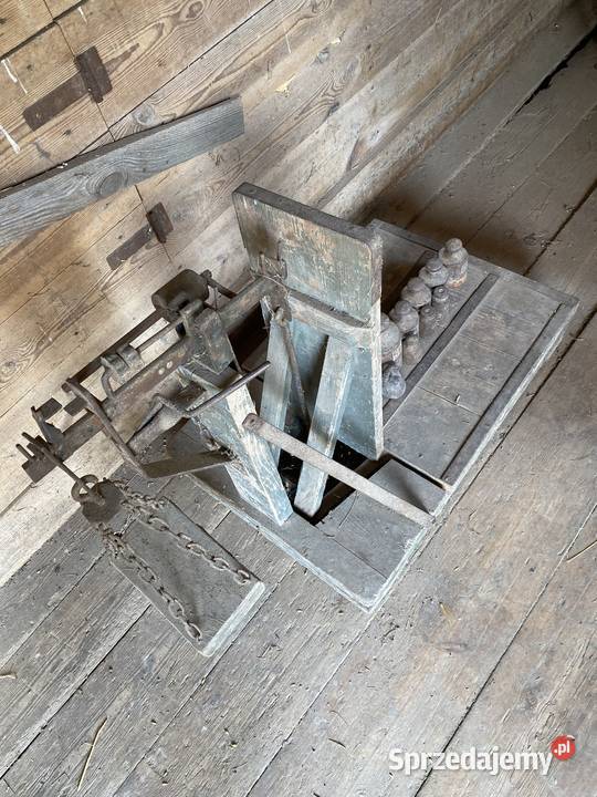 Sprawna Waga Szalowa do użytku ozdoby Iłża